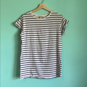 Striped short sleeve shirt